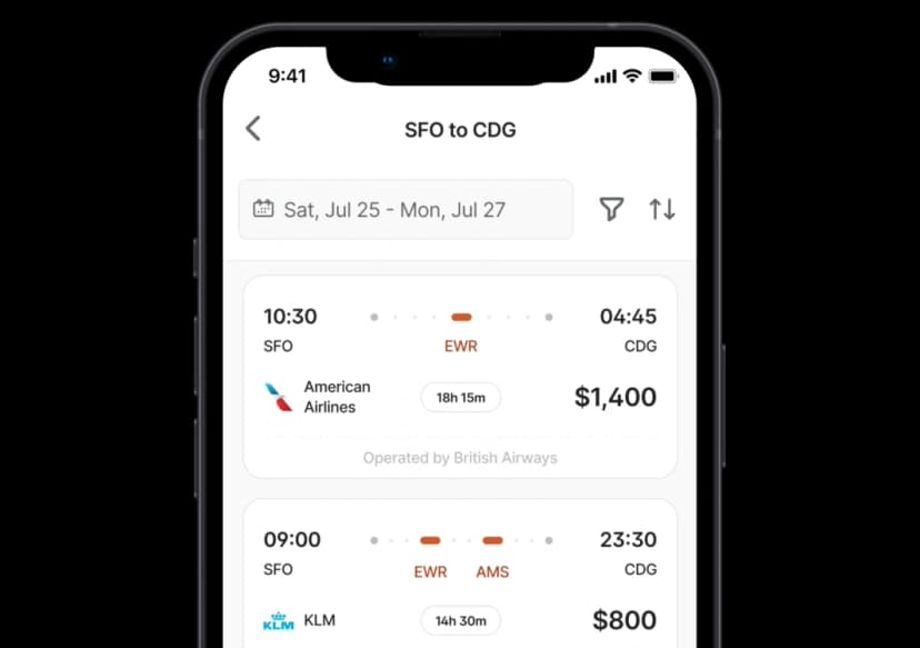 Fast, personalized booking.